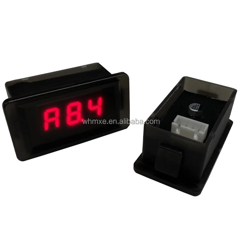 IP68 Rating Waterproof Embedded Installation Mini Size 7-Segment LED Display for Industrial Applications