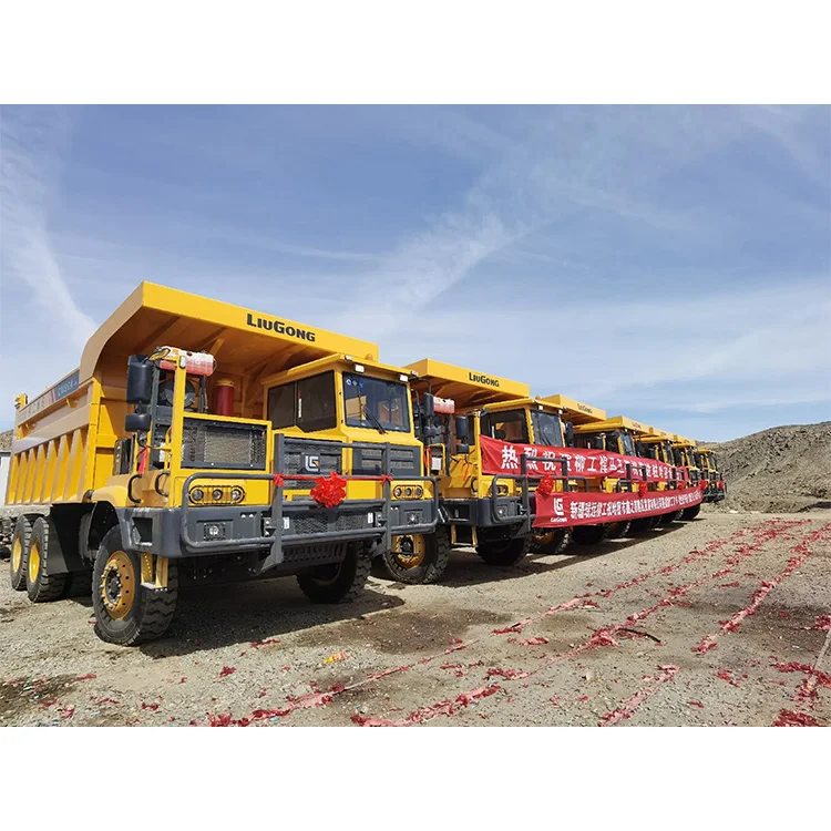 Liugong Large Capacity Mining Truck DW90A Off Road Dump Truck With 60 Ton Capacity