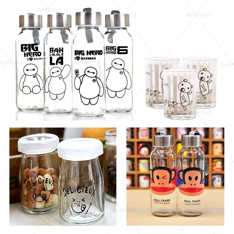 Cola Bottle Circle Printing Machine Metal Ceramic Cylinder Bottle UV Printer Cheap