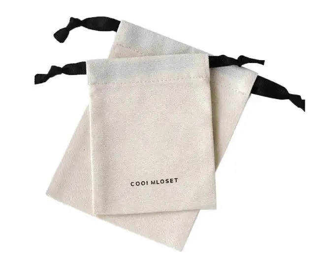 Hot sale High quality Wholesale organic cotton drawstring bags cotton muslin drawstring bags