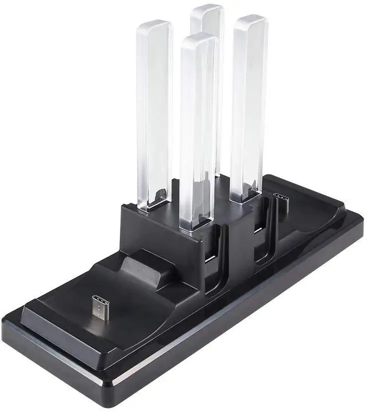 6 IN 1 Multi Charger Station Charging Stand for Nintend Switch Joypad & PRO Controllers