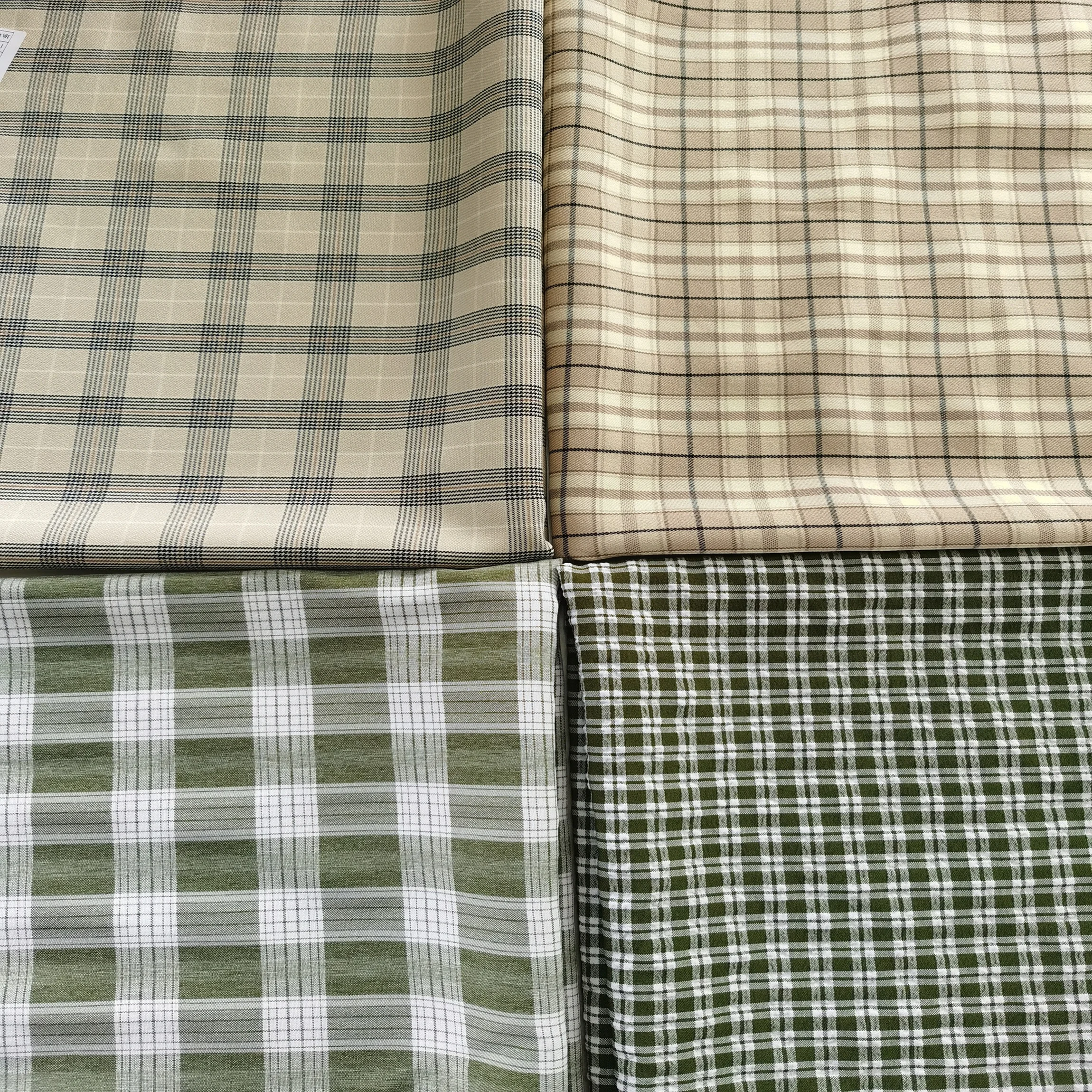 Клетчатая ветровка в студенческом стиле, нарукавник, четырехсторонняя эластичная ткань из спандекса для женщин