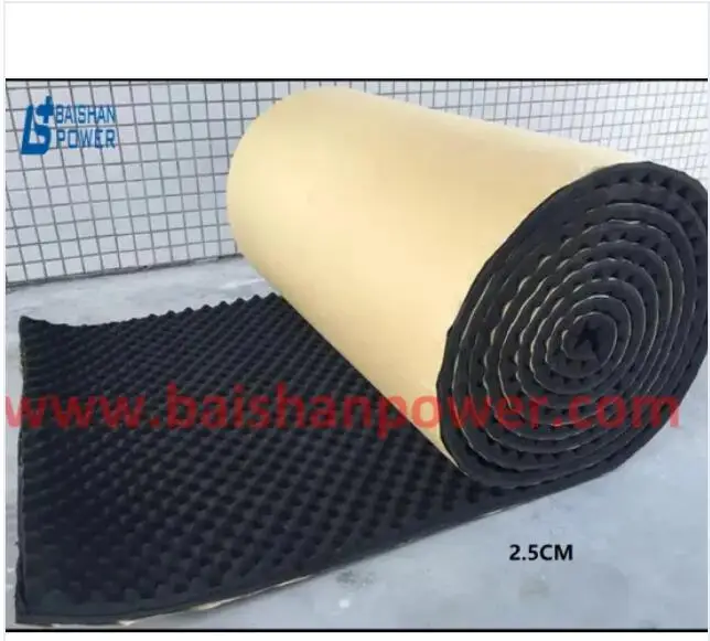 Diesel Generator Double Layer Compound Soundproof Anechoic Cotton Tipo Silencioso Canopy 65 Dba 1 Meter Best Acoustic Foam