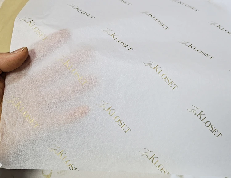 Wholesale Custom Printed logo Recycled Tissue Paper Gift Flower Wrapping Paper