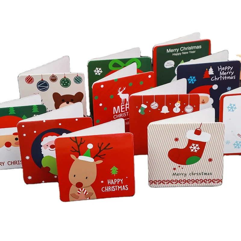 
New Christmas Gift Paper Card Thanksgiving Birthday Greeting Card Paper 