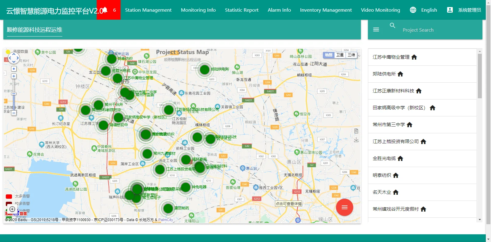 Программное обеспечение Cloudview мониторинг системы управления энергией
