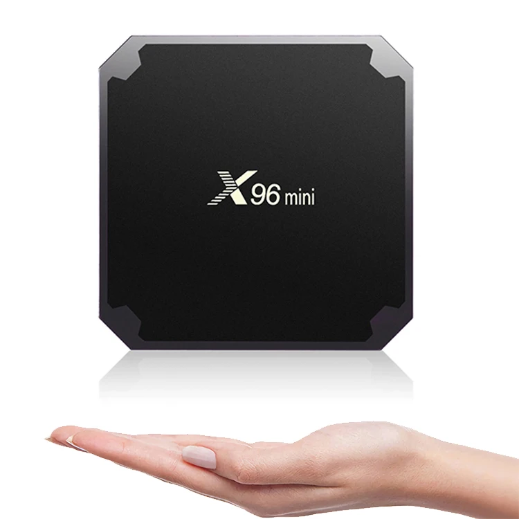 Top selling tv box android Amlogic S905w 2GB RAM 16GB ROM 2.4g WIFI smart tv box 4k X96mini