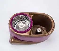 Hot Selling Mops Floor Cleaning Absorbent Stick Handle Rotating Mop Set With Plastic Mop Bucket