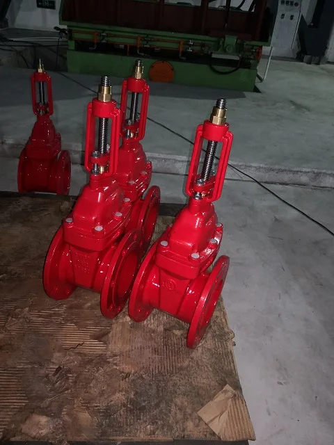 Hot sell 300PSI Groove gate valve with tamper switch FM approved listed