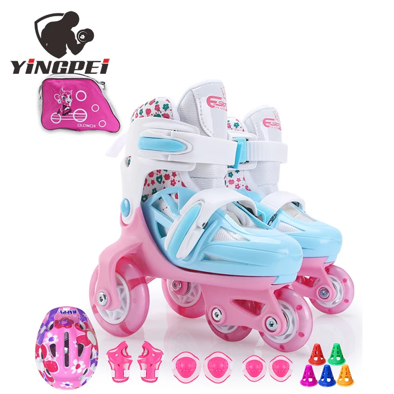 YINGPEI High quality FERRARI adjustable professional competition Inline roller skate for sale