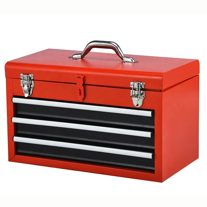Home DIY Lockable Ball Bearing Slide Tool Cabinet Combination Tool Chest