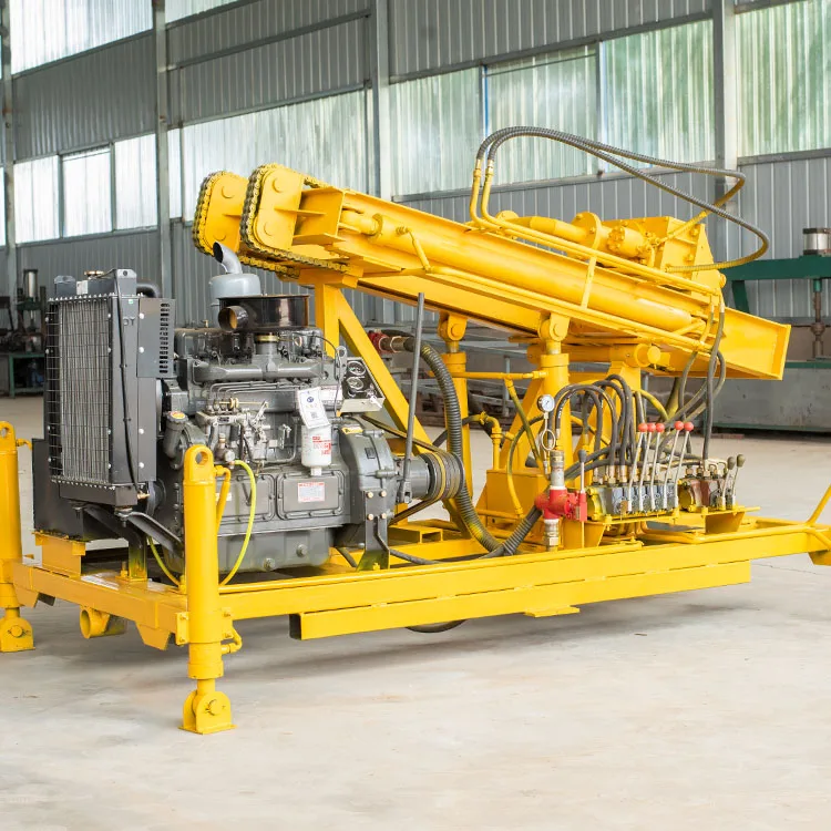 Hydraulic water well drilling machine ground water bore well  digging machine  price