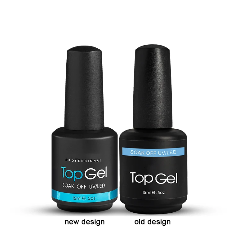OEM Wholesale Gel Base Coat No Wipe High Shine Soak Off No Wipe Top Coat And Base Coat Gel
