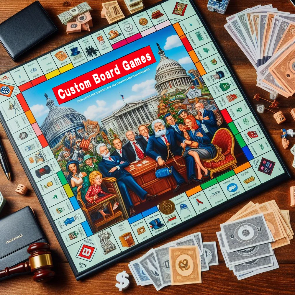 OEM Printing Travel Game Board Dice Bridge Score Drunk Drinking Card Game Box Chess Boardgame Adult Custom Play Fun Board Games