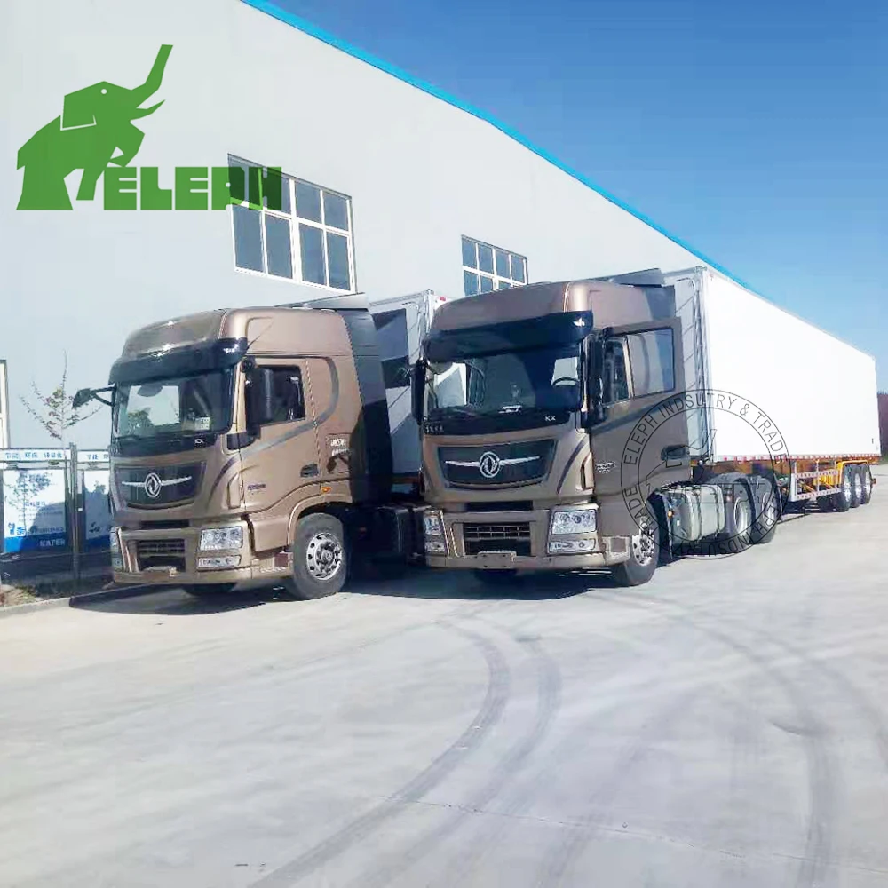 china refrigerated trailer trade low price used small refrigerated trailers for sale(11)