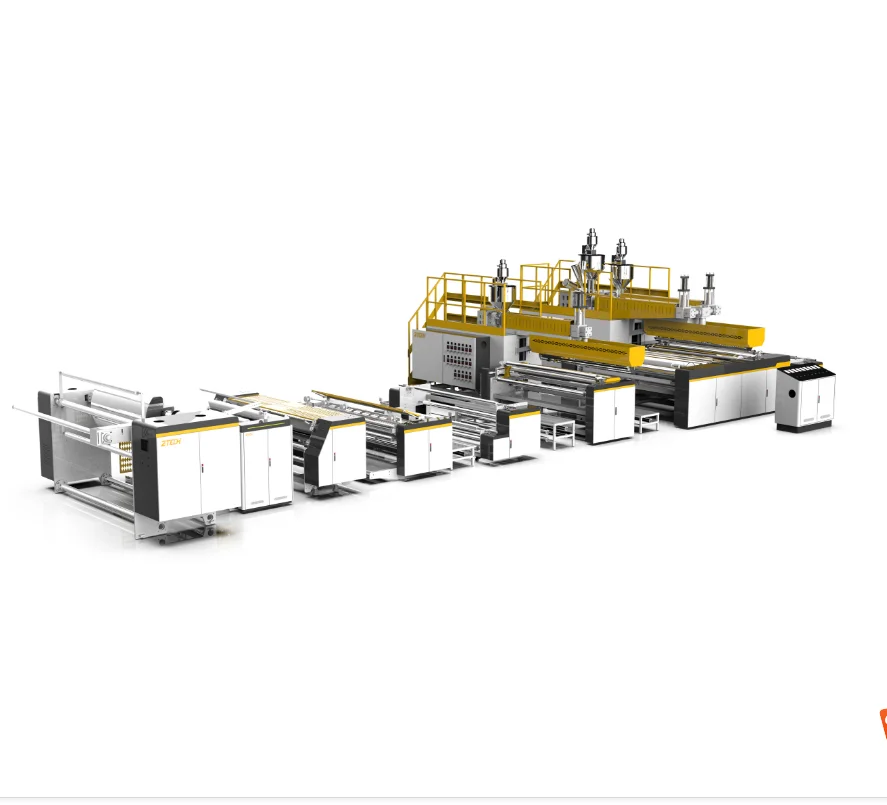 5 layers co-extrusion pe air bubble film machine