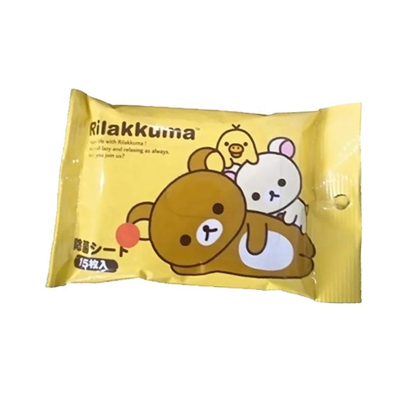 Small Packing Baby Wipes Hygiene Products Baby Wet Wipes Manufacturer Wet Wipes 15pcs Flow Pack Patient Spunlace Baby Powder