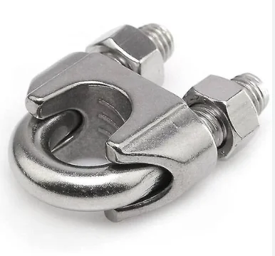 HDG тросовые зажимы U-образный болт Электрический Кабельный соединитель зажим DIN741 оцинкованный