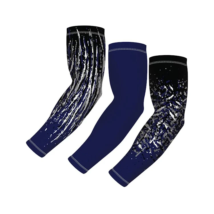 Cycling Sports Sublimated Custom Arm Sleeves Running compression sleeves arms cycling arm sleeves