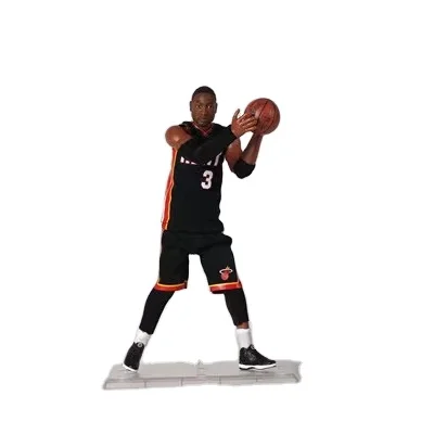 ASQ Basketball star NBA 1/9 Dwyane Tyrone Wade no. 3 model color box figure toy