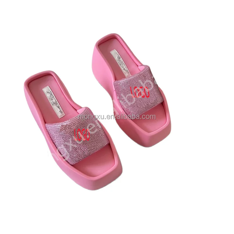 Fashion Faux Fur Warm Shoes Slip On Flats Female Winter Women House Furry Slippers Home Slides Plush Indoorfur Slippers