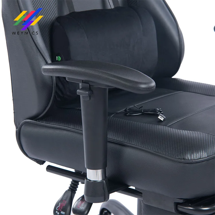 
8280 Modern High Back Black PU Luxury Executive Swivel Game Chair Gaming 