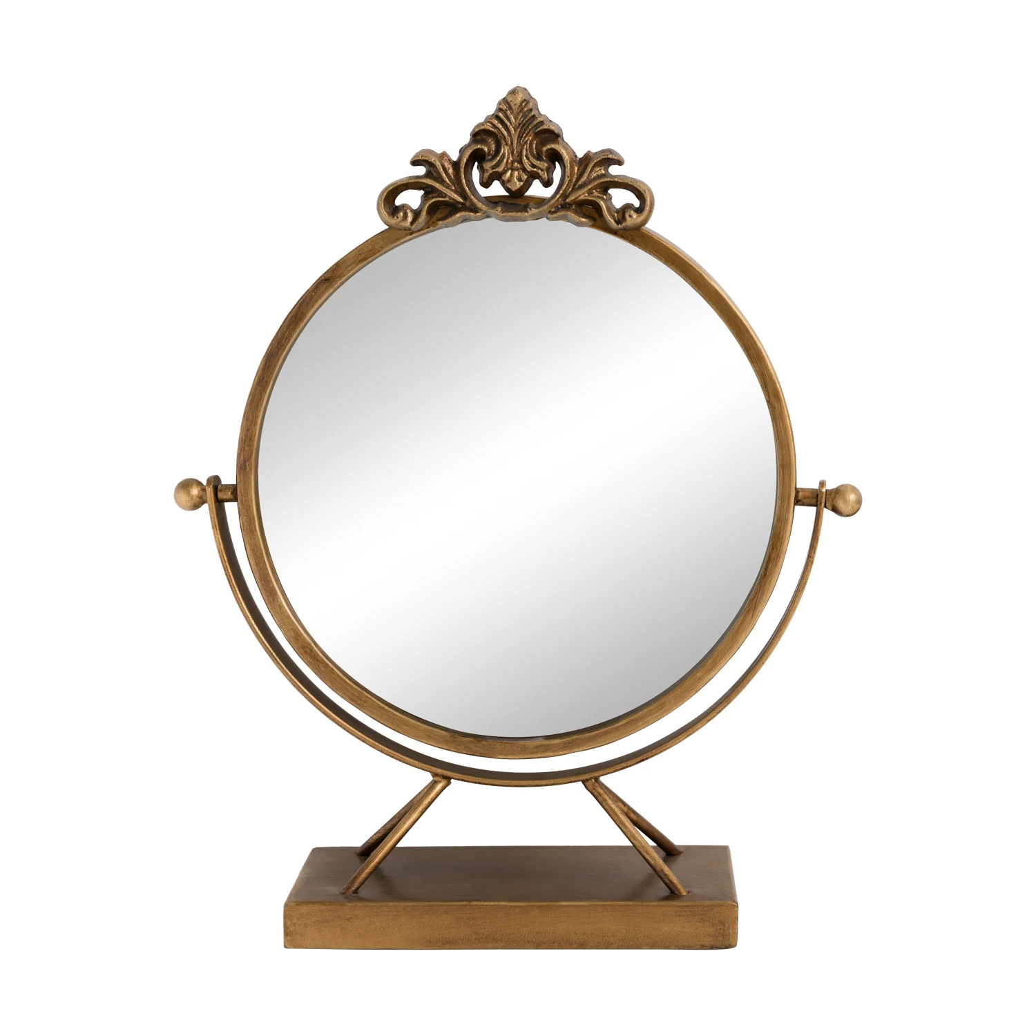 Ornate Excellent Quality Living and Bedroom Decoration Desktop Mirror for Makeup Available at Wholesale Price