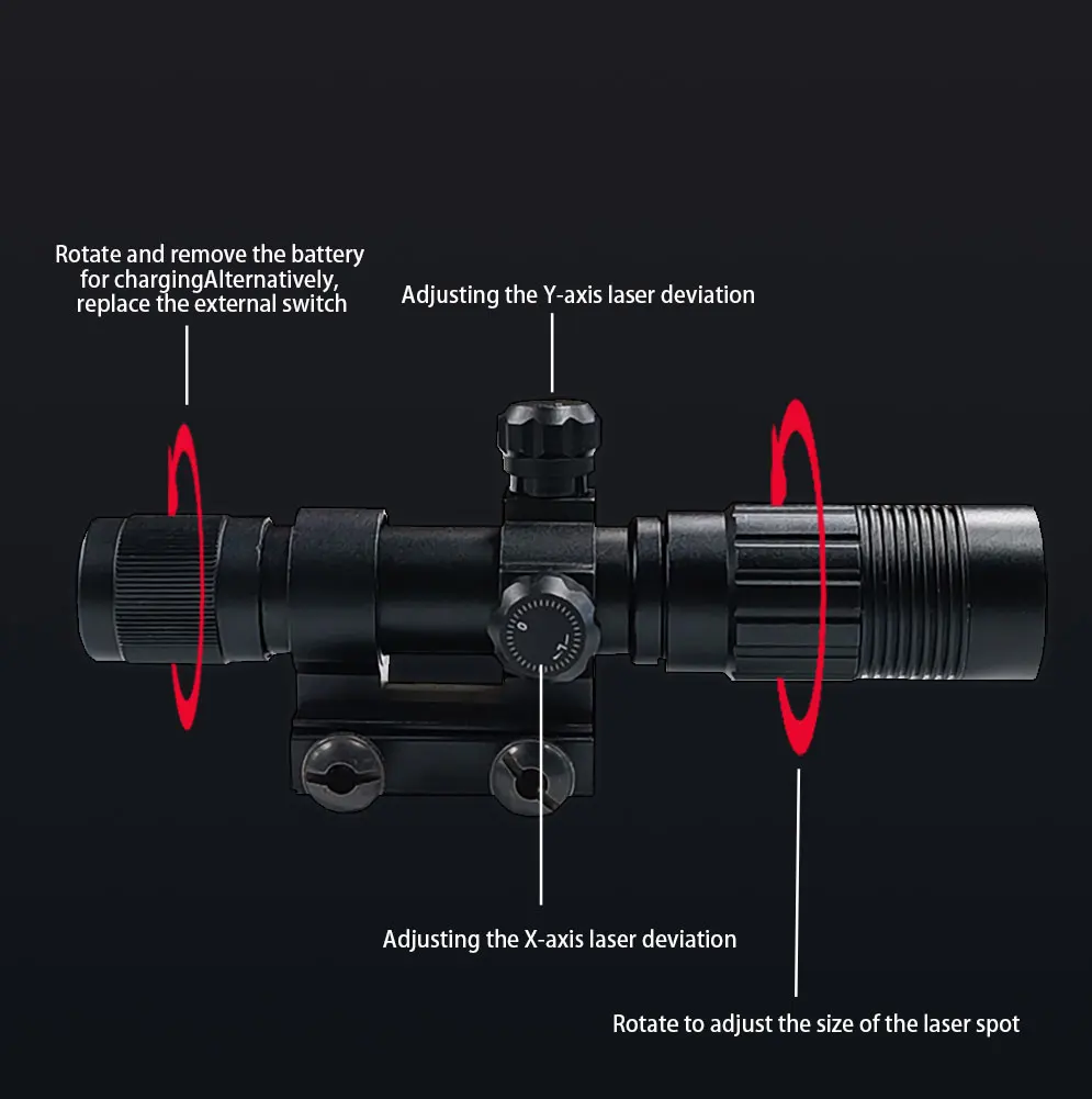 The ReactionX reaction training light is professionally installed on the gun for shooting training purposes