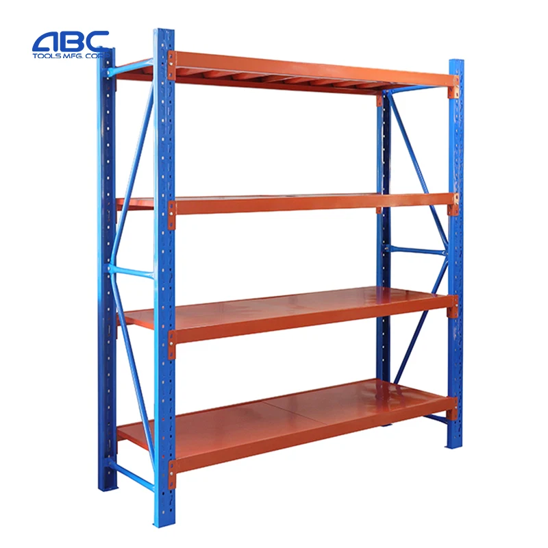 Storage Shelf Rack Easy Install Height Adjustable 5 Layers Metal Customizable Steel Item Surface Plate Protection Color Feature