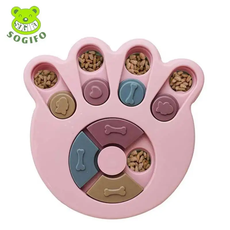 2024 Hot Sell Reduce Pet Anxiety Interactive Treat Slow Feeder Pet IQ Training Puzzle Feeder Toys