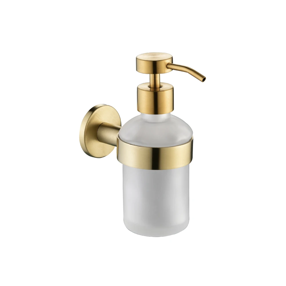 Wholesale Excellent Quality Wall Mount Gold Stainless Steel Soap Dispenser Foam Dispenser for Bathroom Hotel and Restaurant