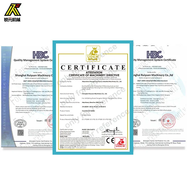 Stevia Extraction Machinery Concentrated Equipment Essential Oil Distiller