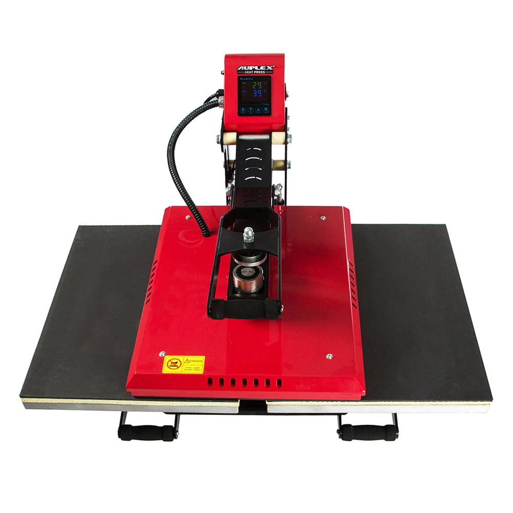 2018 New Generation Auto Open Double Working Station Printing Tshirt Heat Press Machine For Textile Vinyl Plastic