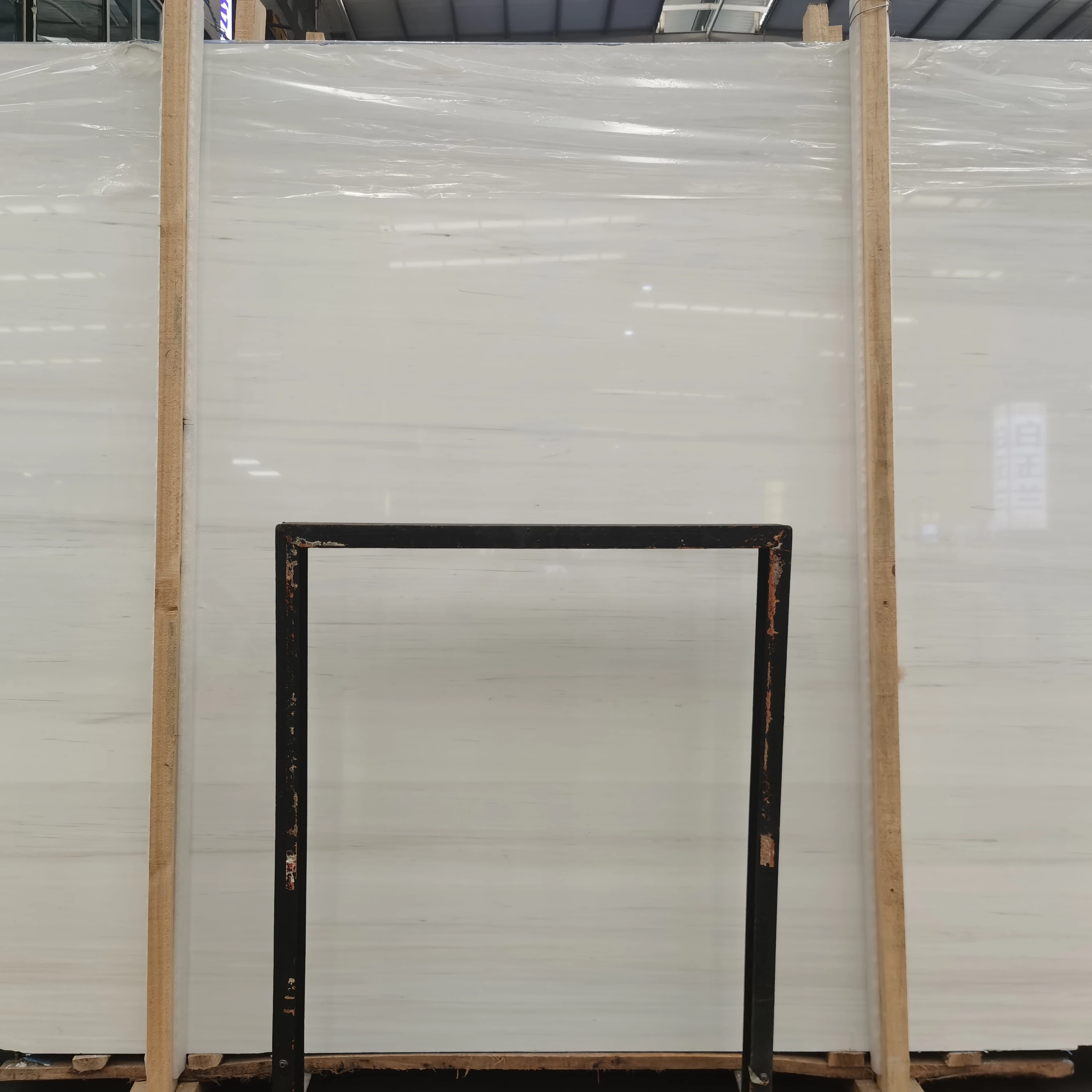 Dolomite Marble Slab Stone Horizontal Veins Marble for Project Natural Wholesale Turkish White CE Certificate Polished 3 Years