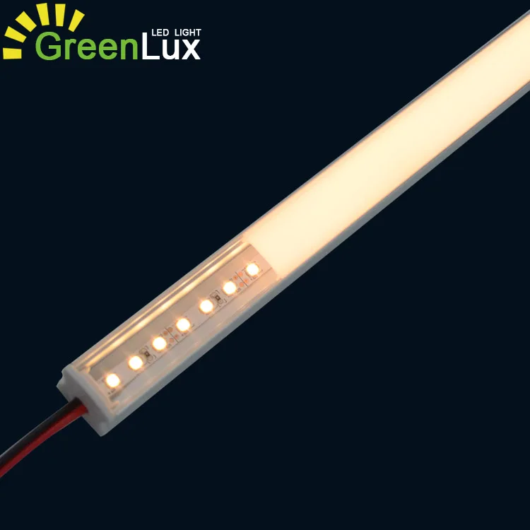 U Shape aluminum led profile with warm white 3000K strip light led