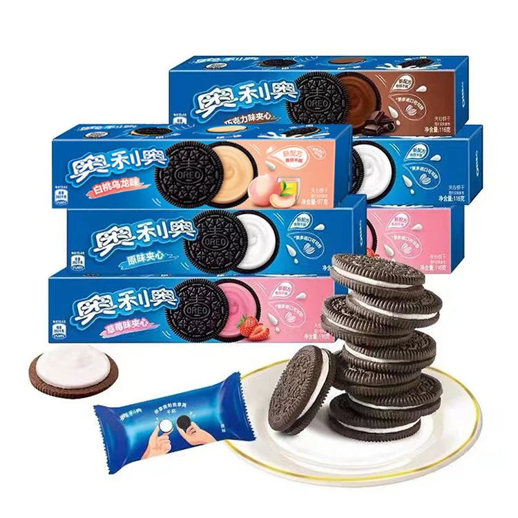 MONDELEZ Oreo Cooikes With Brand New Flavor SANDWICH COOKIES