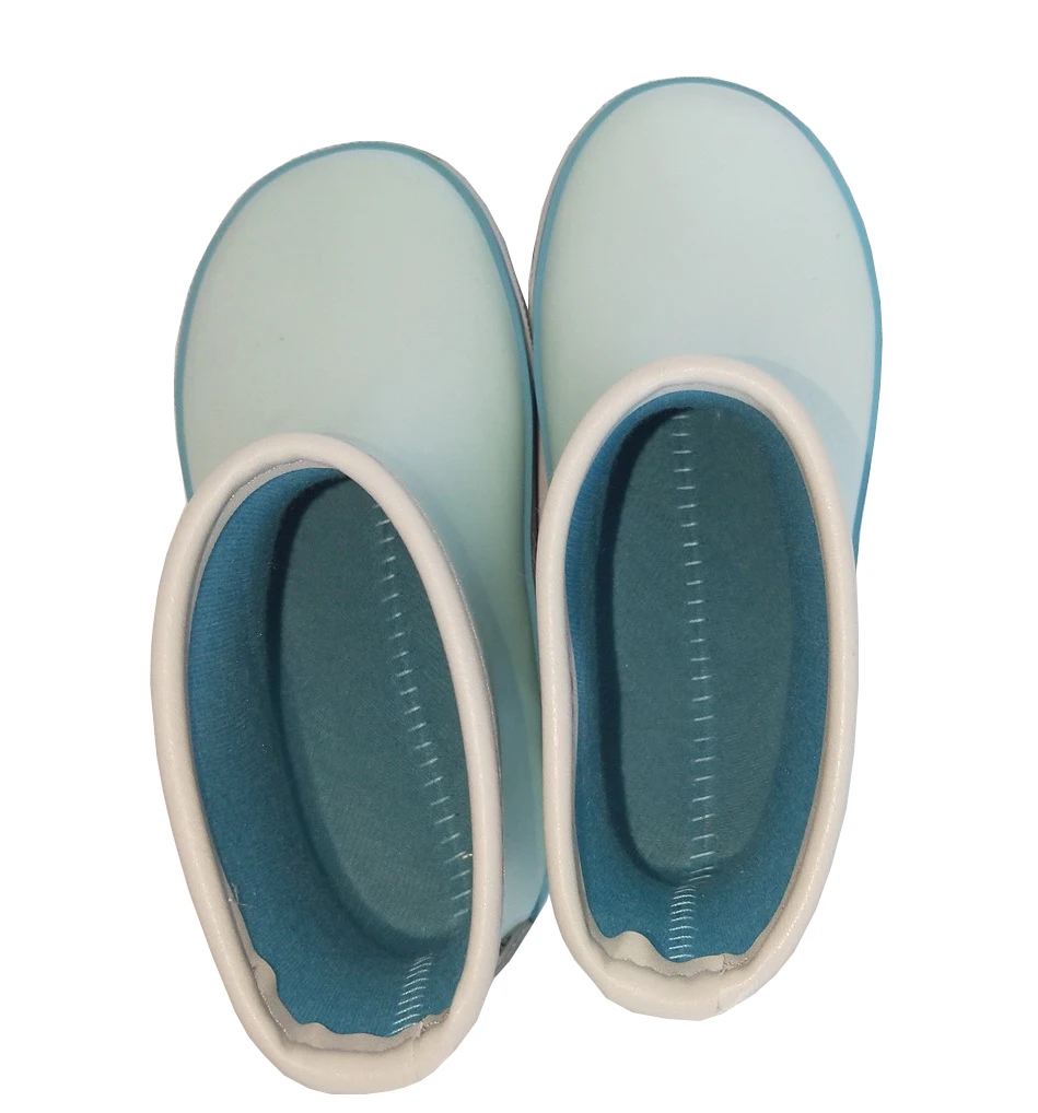 Дети мох водонепроницаемые резиновые галоши оптом резиновые сапоги