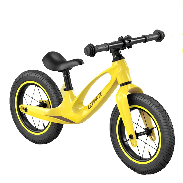Kids Bike Balance Bicycle Children Bikes Light Weight Magnesium Logo Popular Aluminum Alloy Customized High Quality 12inch 50kg
