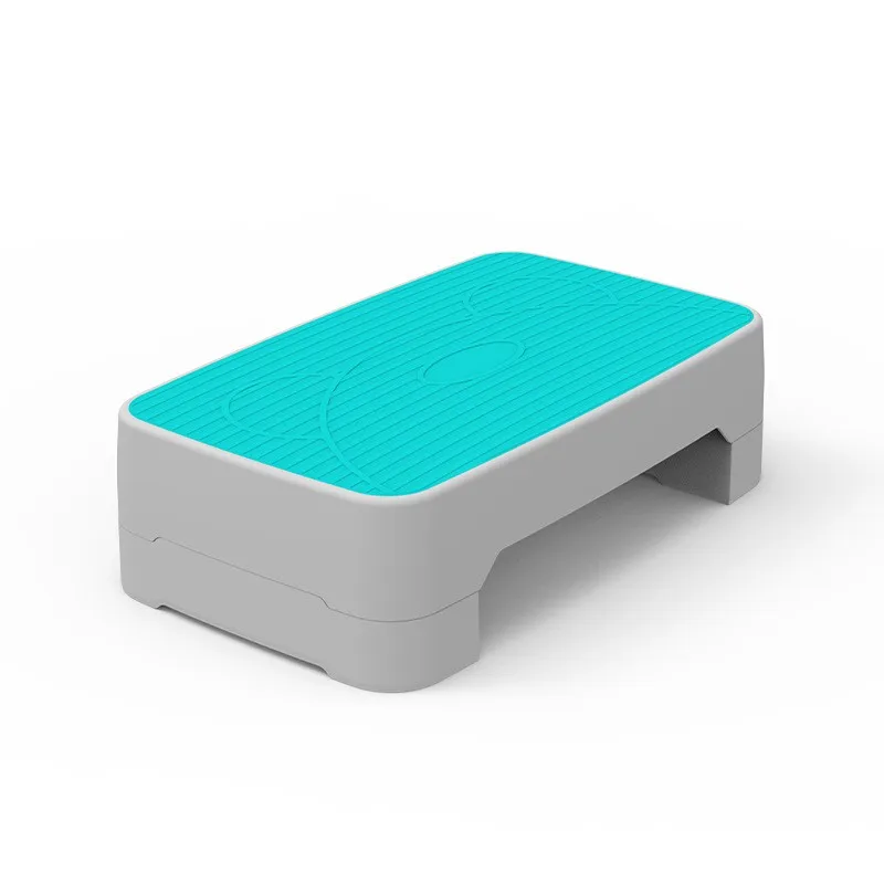 Fitness Equipment Custom Logo Children Exercise Aerobic Step Platform  Blue Customized Box Packing