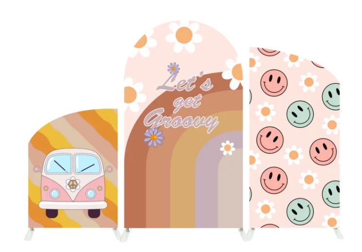 Sliver Aluminum Arch Backdrop Stand Kits