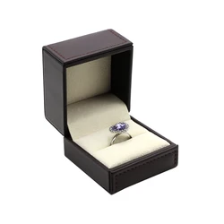 Good Price Factory Wholesale High Quality Custom Logo Jewelry Gift Packaging Box Set Necklace Pu leather Ring Set Jewelry Boxes