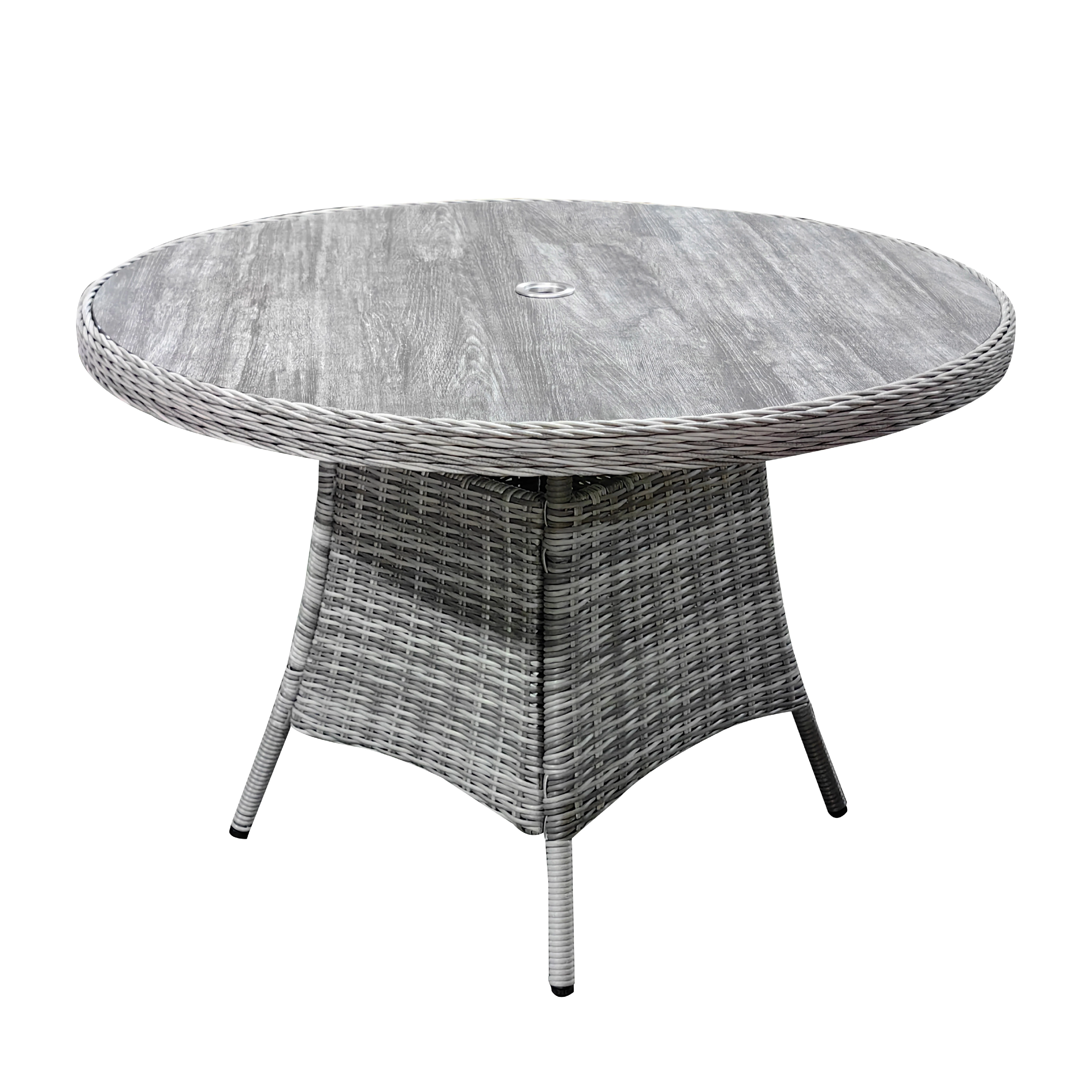 Modern Design Good Product Price Concessions Round Rattan Indoor And Outdoor Dining Table