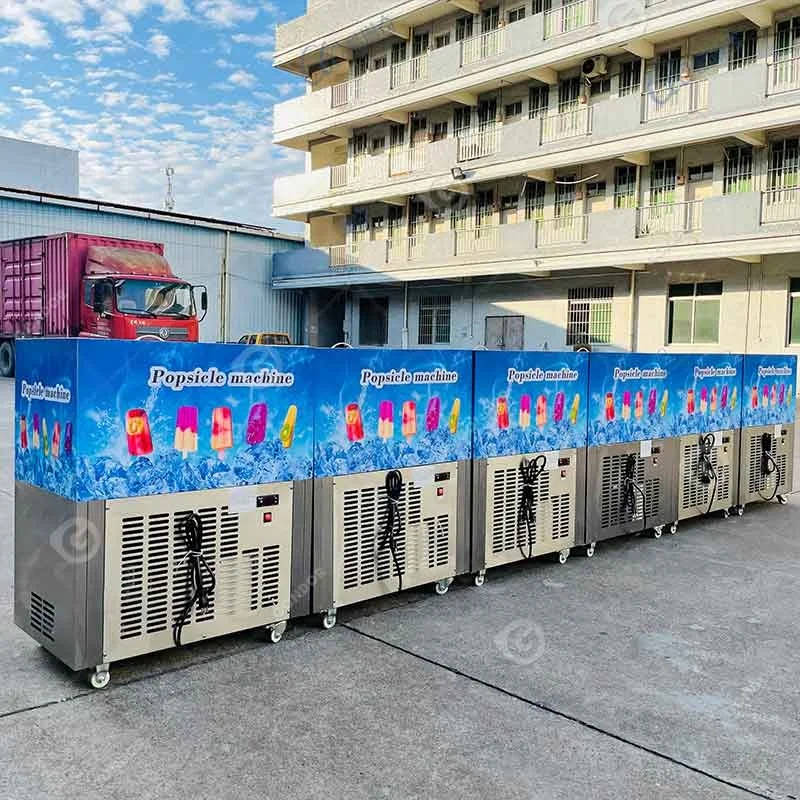 Automation Loly Stick Cream Maker Mini Popsicle Equipment Ice Pop Industrial Machine