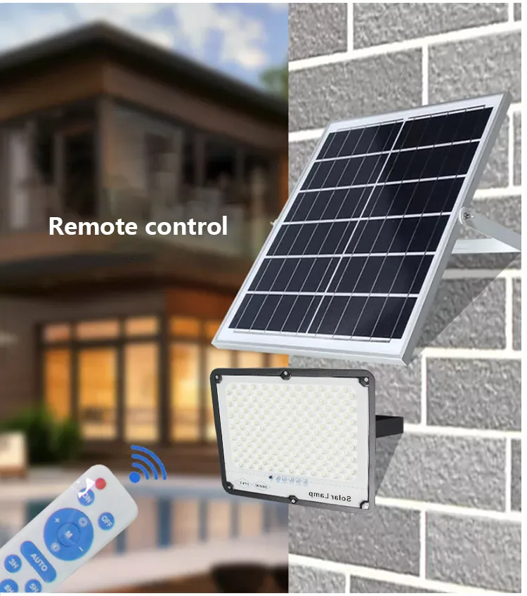 Factory Solar LED Flood Light 100w 200w 300w 400w 500w 1000w Outdoor Waterproof led Garden Solar Flood Lights with Motion Sensor