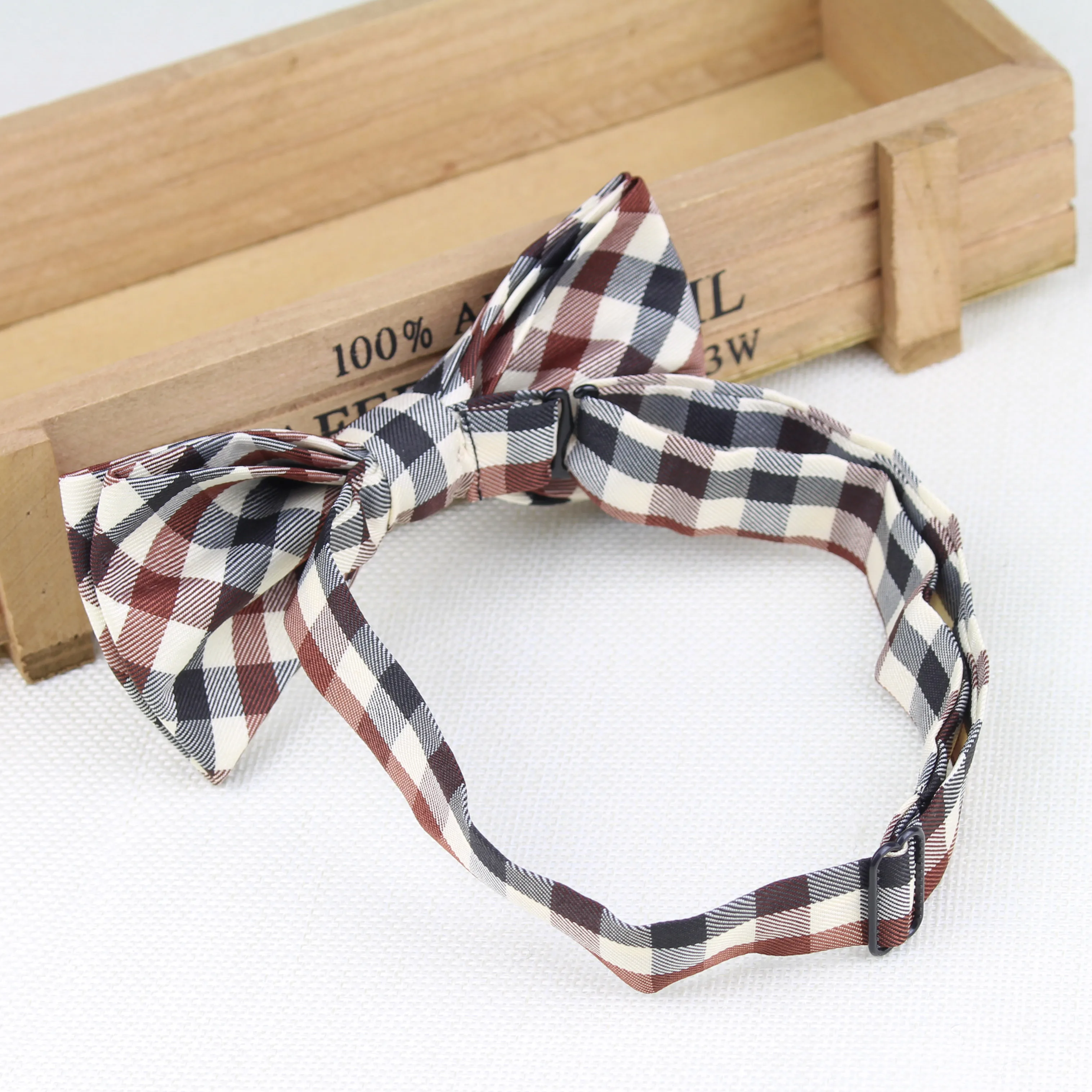 Классический мужской галстук-бабочка клетчатый полосатый гибкий галстук-бабочка Гладкий Мягкий матовый галстук-бабочка декоративный цветной галстук с узором