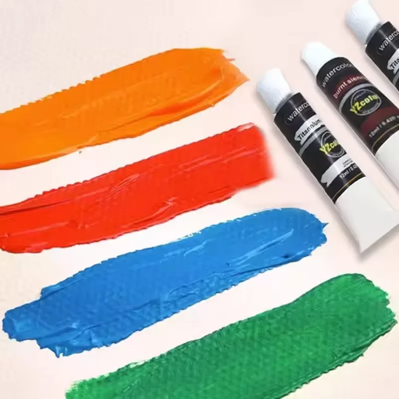 Lightfast Vibrant Colors Kit for Vivid Watercolors Painting Watercolor Paint Set - 24 X 12ml Tubes