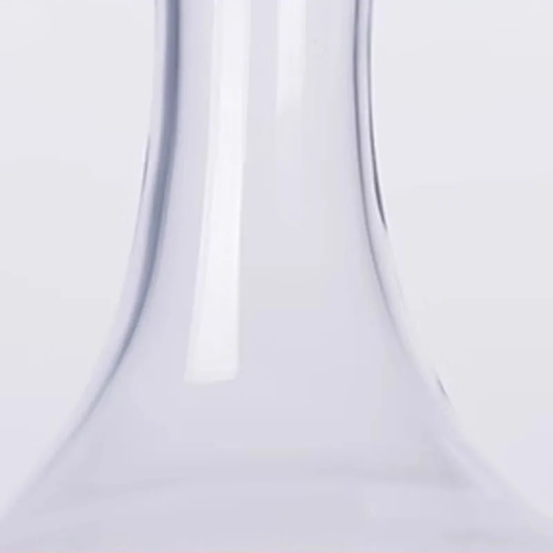 Wholesale Modern Design Elegant Hand Made 1L Lead-free Clear Crystal Wine Glass Decanter for Wine Lover Gift