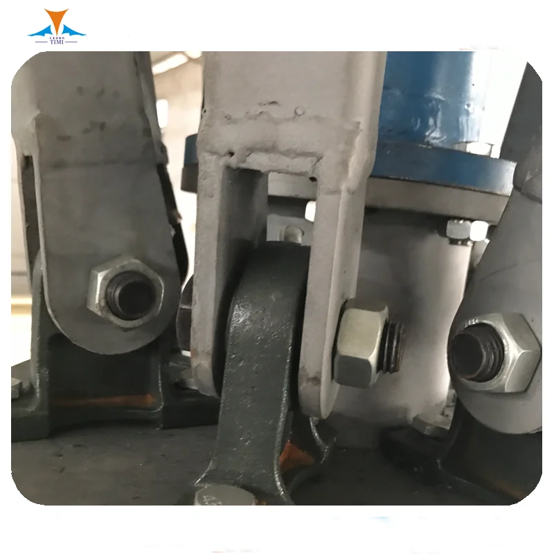 Architectural tensile membrane tulip umbrella with electric motor