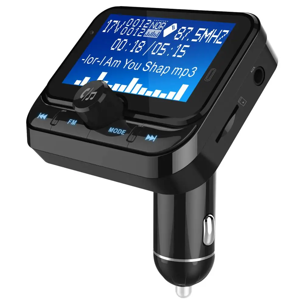 Wholesale  LCD Display Wireless In-Car FM Adapter Car Kit  Car  MP3 Player  BC32  Fm Transmitter
