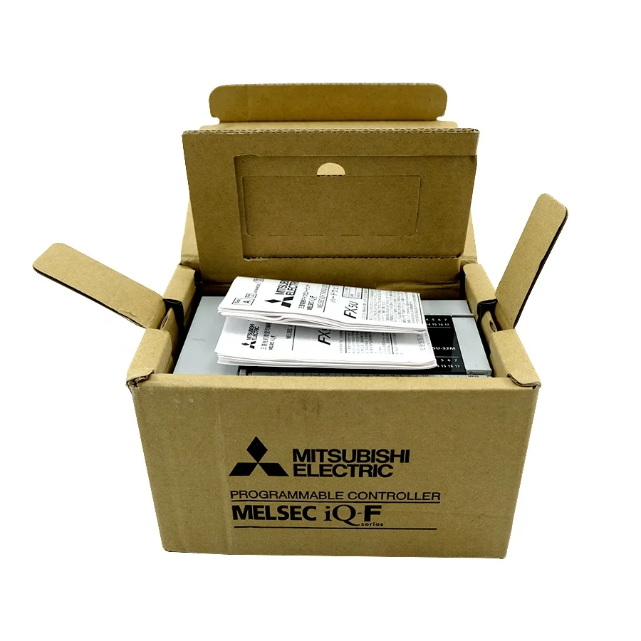 Original Mitsubishi Electric Automation Controller FX5U-32MR PLC CPU Module for Mitsubishi